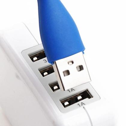 Imagem de Mini Lâmpada Usb Led Flexível Portátil Leitura Computador