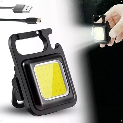 Imagem de Mini Lanterna Refletor Led Chaveiro Pesca Trilha Camping