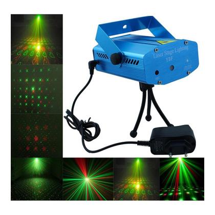 Imagem de Mini Laser Projetor De Luz Hologrfico Para Festas - Bivolt