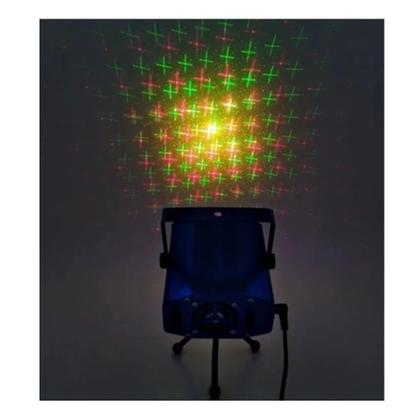 Imagem de Mini Laser Projetor De Luz Hologrfico Para Festas - Bivolt