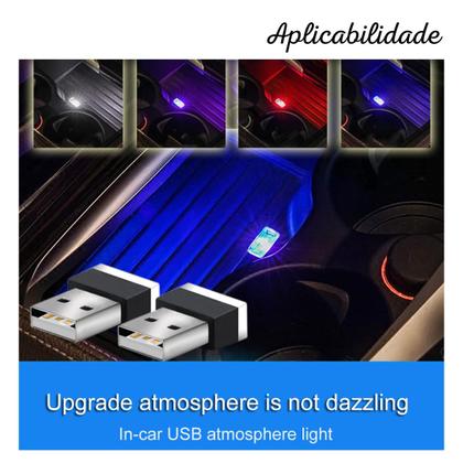 Imagem de Mini LED Luz Auxiliar USB - 1 Und