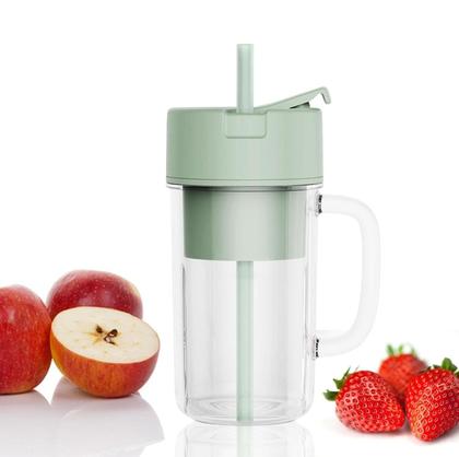 Imagem de Mini Liquidificador Copo Mixer Elétrico Batedor Shake Frutas