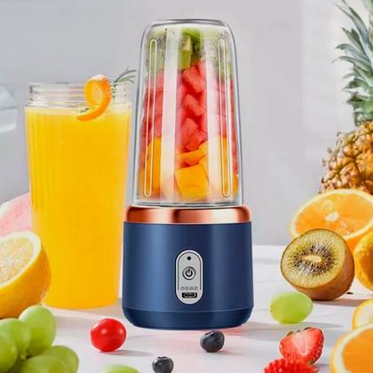 Imagem de Mini Liquidificador Portátil 400ml Processador De Frutas