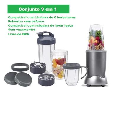 Imagem de Mini Liquidificador Portátil Personal Blender 900W 4 Copos