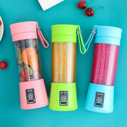 Imagem de Mini Liquidificador Portátil Shake 6 Laminas + Cabo USB