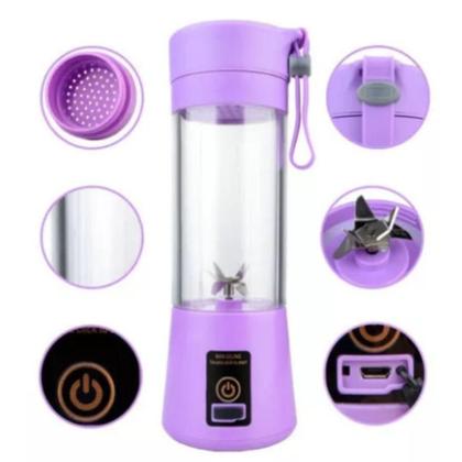 Imagem de Mini Liquidificador Portátil Shake Cup Suco + Cabo Usb