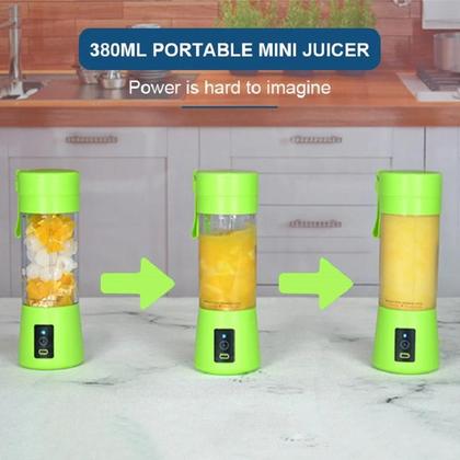 Imagem de Mini Liquidificador Portátil Shake Suco Juice Cup 6 Laminas