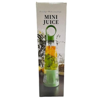 Imagem de Mini Liquidificador Portátil Squeeze 400ml USB Rosa - Quanhe