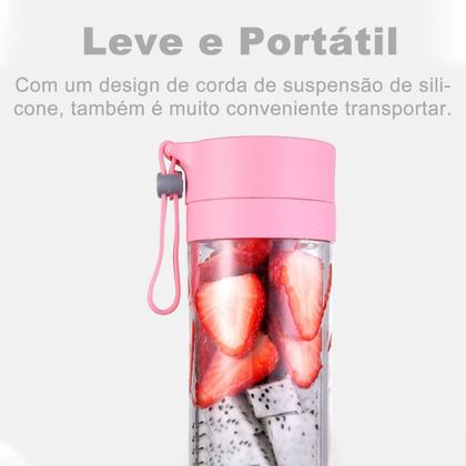 Imagem de Mini Liquidificador USB  Simples, Rápido e Portátil