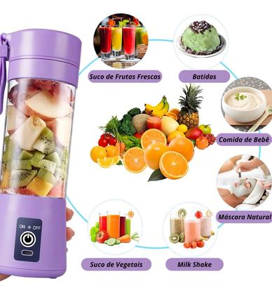 Imagem de Mini Liquidificador USB  Simples, Rápido e Portátil