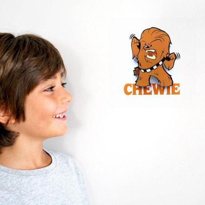 Imagem de Mini Luminária 3D Light FX Star Wars Chewie
