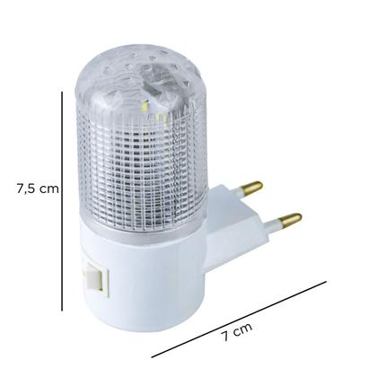 Imagem de Mini Luminária Abajur Tomada Quarta Infantil Luz Noturna