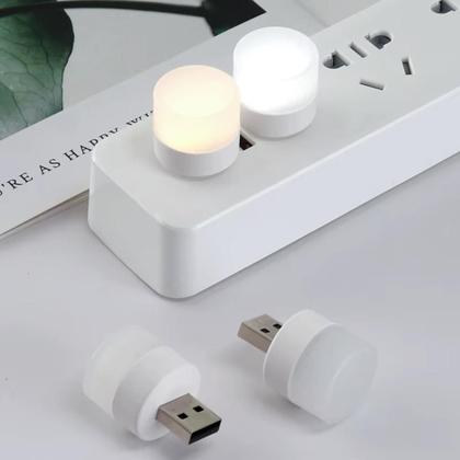 Imagem de Mini Luminária De Mesa LED Conexão USB Luz Para Notebook Leitura