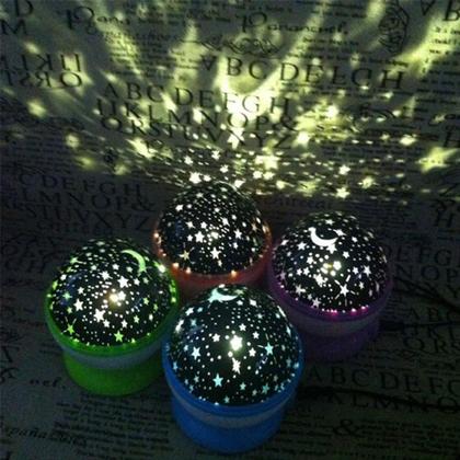 Imagem de Mini Luminária Projetor Com Tampa Estrela Sonho 360º Galaxy