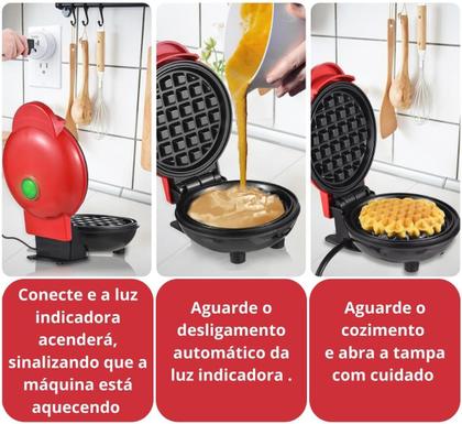 Imagem de Mini maker waffle 350 w