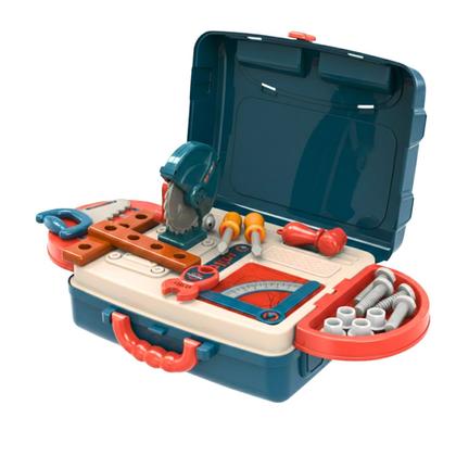 Imagem de Mini Maleta Oficina De Ferramentas Infantil 3x1 Completa Portátil