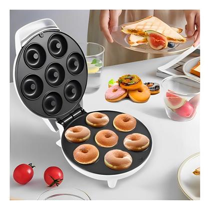 Imagem de Mini Máquina 110V Assar Sobremesa Donuts Rosquinhas 7 Furos