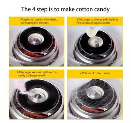 Imagem de Mini Máquina De Algodão Doce 110v