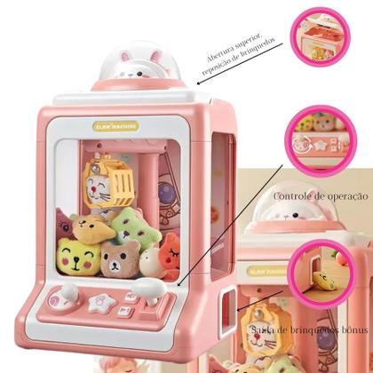 Imagem de Mini Máquina de Bichinhos com Joysticks! Pegue Seus Favoritos