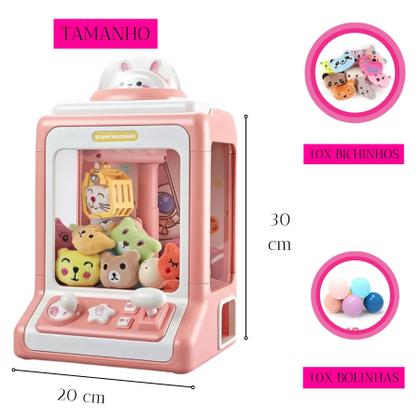 Imagem de Mini Máquina de Bichinhos com Joysticks! Pegue Seus Favoritos