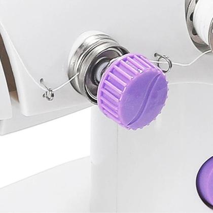 Imagem de Mini Máquina De Costura Countertech Portátil Branca 110v/220