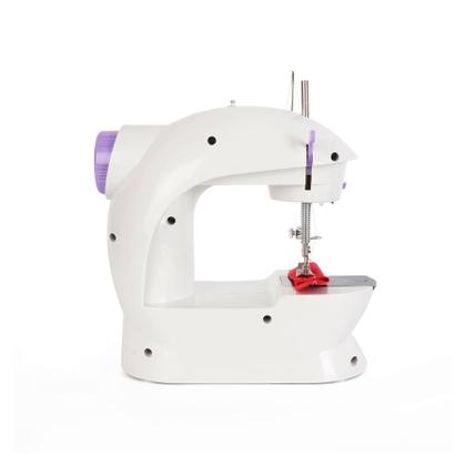 Imagem de Mini Máquina de Costura Doméstica Elétrica Bivolt Com Pedal