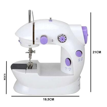 Imagem de Mini Máquina De Costura Portátil Elétrica Reta