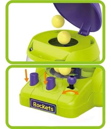 Imagem de Mini Máquina De Pegar Bolinhas Formato De Foguete
