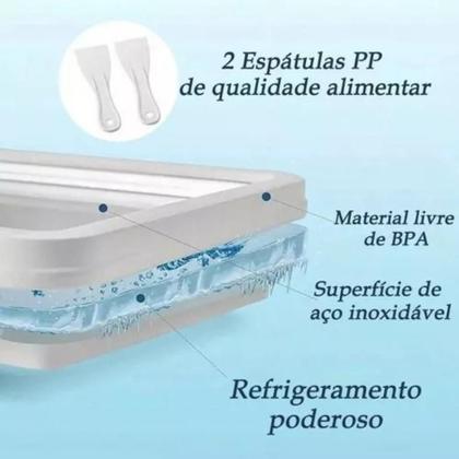 Imagem de Mini Máquina De Sorvete Instantânea - Sabor E Praticidade