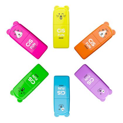 Imagem de Mini Marca Texto Divertidos Cis Fun Pastel e Neon A escolha