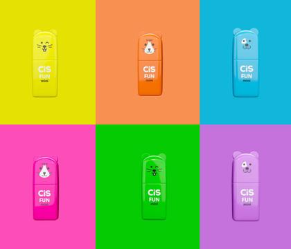 Imagem de Mini Marca Texto Divertidos Cis Fun Pastel e Neon A escolha