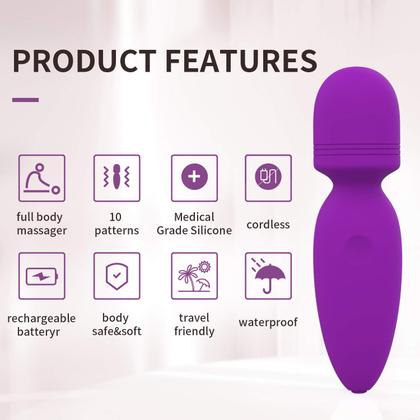 Imagem de Mini massageador de varinhas Apowand GH Minnie Recarregável