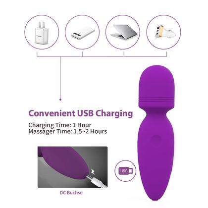 Imagem de Mini massageador de varinhas Apowand GH Minnie Recarregável