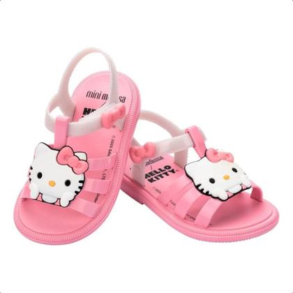 Imagem de Mini Melissa Hip + Hello Kitty Sandália Versátil