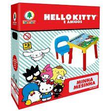 Imagem de Mini mesinha com cadeira Hello Kitty Monte libano Brinquedos