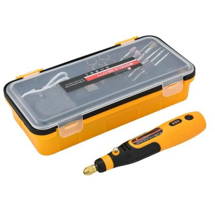 Imagem de Mini Micro Retifica Digital A Bateria Portátil Para  Artesanato