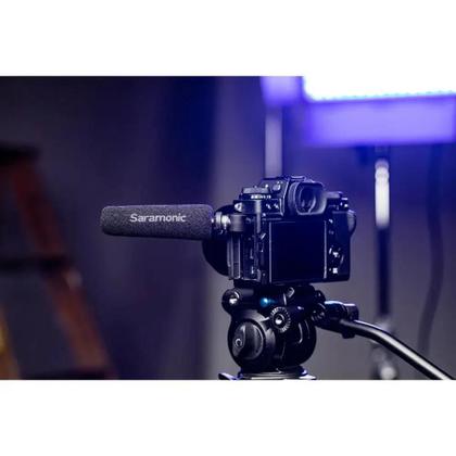 Imagem de Mini microfone shotgun flexivel para cameras dslr