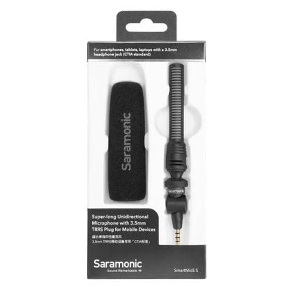 Imagem de Mini microfone shotgun flexivel para celulares