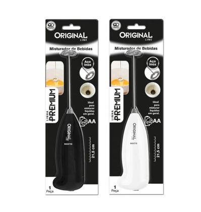 Imagem de Mini Mixer Misturador Leite Cafe Capuccino Shake Copo - ORIGINAL LINE