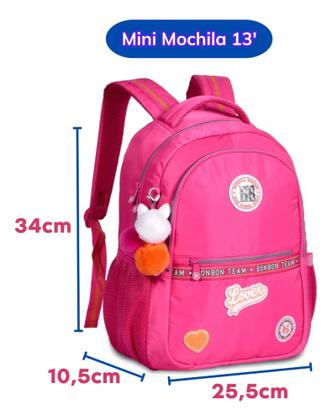 Imagem de Mini Mochila Costa Rebecca Bonbon Rb Juvenil Original