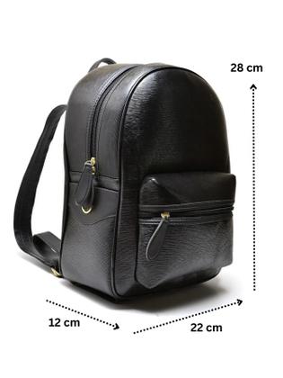 Imagem de Mini Mochila Feminina Pequena Casuai Bolsa De Costa Faculdade Versátil