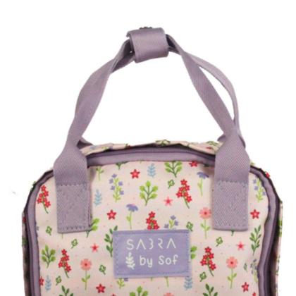 Imagem de Mini Mochila Quadrada Rosa by Sof - Sabra