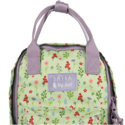 Imagem de Mini Mochila Quadrada Verde by Sof - Sabra