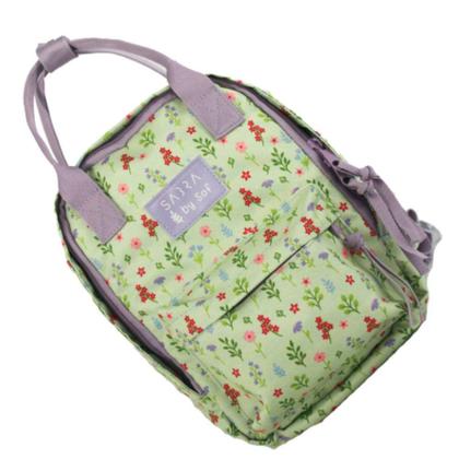 Imagem de Mini Mochila Quadrada Verde by Sof - Sabra