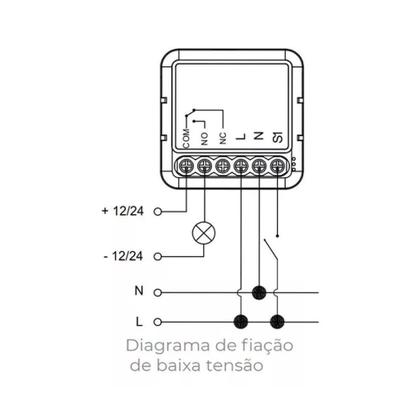 Imagem de Mini Módulo Contato Seco (Dc) Ekac-T3098Wb Ekaza Novo