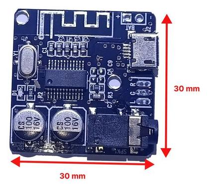 Imagem de Mini Modulo Placa Receptor Bluetooth 5.0 Áudio Mp3