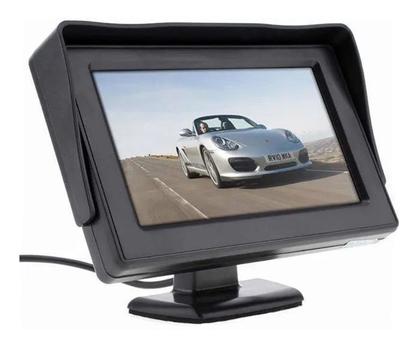 Imagem de Mini monitor video cftv dvd camera re 4 polegadas