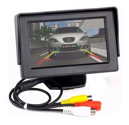 Imagem de Mini monitor video cftv dvd camera re 4 polegadas
