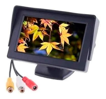Imagem de Mini monitor video cftv dvd camera re 4 polegadas