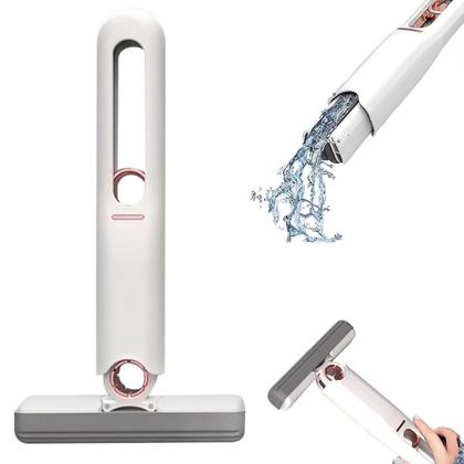 Imagem de Mini Mop Branco Rodo Portátil Ideal Para ulejos